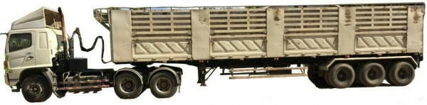 หางพ่วงสามเพลาไม่ดั้มท์ สามมิตร คอกสูง ยาว 12.50 เมตร   ปี50 สภาพสวย พร้อมใช้งาน  สนใจติดต่อ เอ็ม ที เจริญยนต์ สาขาปทุมธานี    (ถนนกาญจนาภิเษก วงแหวนตะวันตกบางปะอิน-บางบัวทอง เยื้องคลังกระจายสินค้าโลตัส สามโคก)   โทร. 081-4948363 , 081-7361541