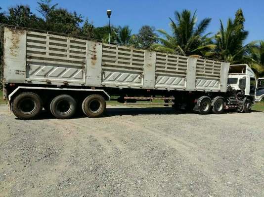 หางพ่วงสามเพลาไม่ดั้มท์ สามมิตร คอกสูง ยาว 12.50 เมตร   ปี50 สภาพสวย พร้อมใช้งาน  สนใจติดต่อ เอ็ม ที เจริญยนต์ สาขาปทุมธานี    (ถนนกาญจนาภิเษก วงแหวนตะวันตกบางปะอิน-บางบัวทอง เยื้องคลังกระจายสินค้าโลตัส สามโคก)   โทร. 081-4948363 , 081-7361541