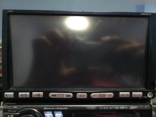 SANYO NVA-HD7506 HDD30GB DVDอ่านทุกโซน MP3 CD CARDโซนี่ AUX หน้าจอปรับไฟฟ้า ปรีเอ้า1ชุด VEDIO INและOUTอย่างละ1 มือ2 ญี่ปุ่น