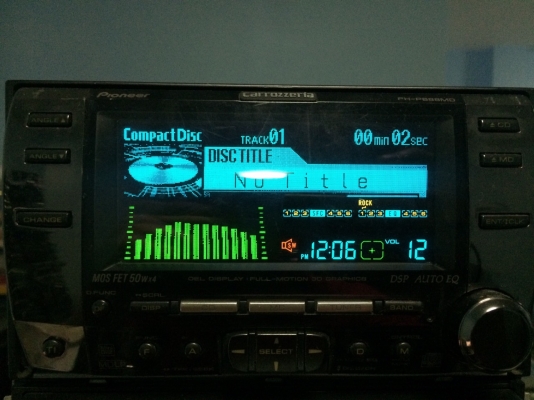 Pioneer FH-P888MD รุ่นท็อป CD MD ปรีเอ้า2ชุด หน้าจอไฟฟ้าปรับระดับได้ กราฟฟิกหน้าจอ ลูกเล่นอีกเพียบ คุมกล่องCD คุมกล่องCDเปิดโหมดAUXได้ Made in Japan มือ2 ญี่ปุ่น