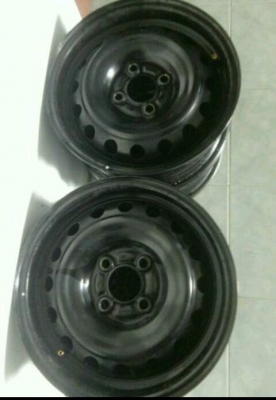 กะทะล้อดำ 4รู 100 ขอบ 14