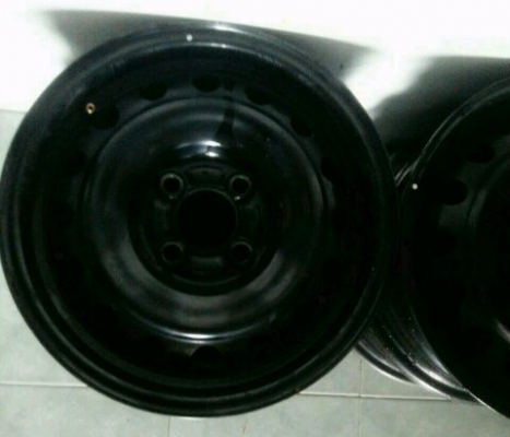 กะทะล้อดำ 4รู 100 ขอบ 14