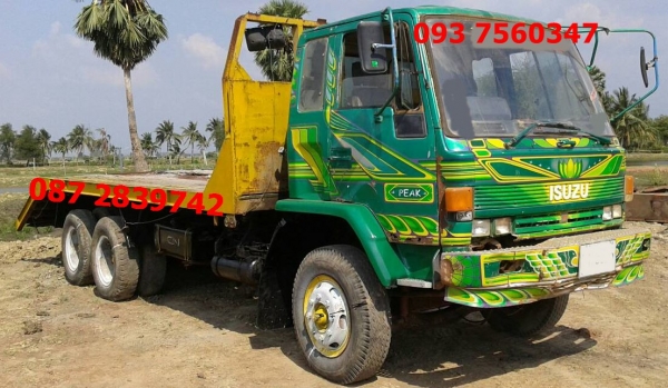 ขายรถเทนเลอร์ 10 ล้อ 2 เพลา ISUZU เครื่องยนต์ 240 แรงม้า