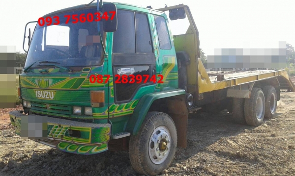 ขายรถเทนเลอร์ 10 ล้อ 2 เพลา ISUZU เครื่องยนต์ 240 แรงม้า