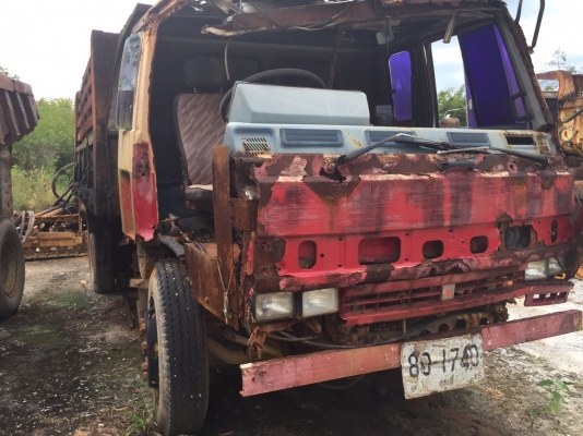 6ล้อดั้ม..145แรงISUZU FSR11F-3900318 ปี2535 รถห้างแท้ เล่มพร้อม...