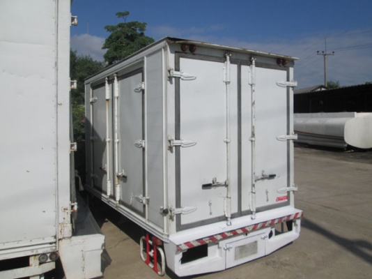 ขายตู้แห้ง ประตู 4 บาน ใส่รถ ISUZU NKR NLR คัทซีกว้าง 70ซม