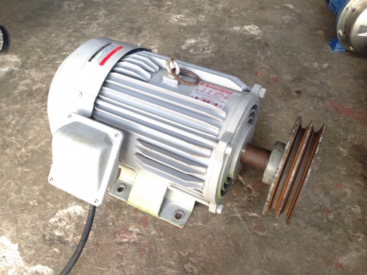 ขายมอเตอร์ Mitsubishi 5HP. 220V SCL-KR ไฟบ้าน สภาพสวยวิ่งนิ่มเดิมๆ พร้อมใช้งาน