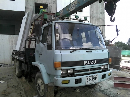 ขาย Isuzu สิบล้อ 2.เพลา ติดเครน 3 ตัน