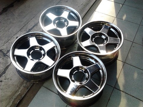 Lenso ขอบ16*8 ET0 สภาพสวยๆ 1ชุด