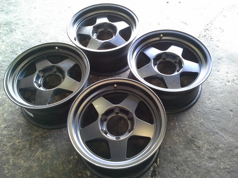 Lenso ขอบ16*8 ET0 สภาพสวยๆ 1ชุด