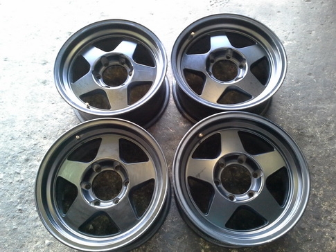 Lenso ขอบ16*8 ET0 สภาพสวยๆ 1ชุด