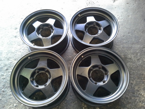 Lenso ขอบ16*8 ET0 สภาพสวยๆ 1ชุด