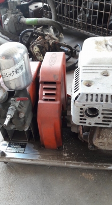 เครื่องHonda ติดปั๊มอัดฉีด เคียวHP402