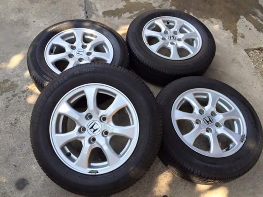 ขายล้อซีวิคขอบ15 4วง ราคา 6,000 บ. ราคาถูกๆ