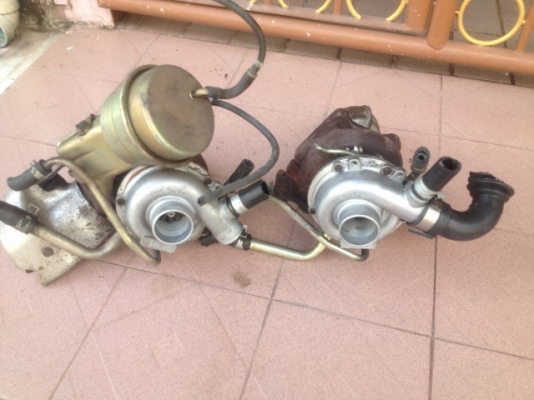 เทอรโบ IHI VF32 EJ20 เก่าญี่ปุ่นเเท้สภาพสวยเเน่นๆลูกละ