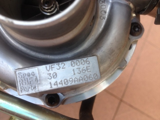 เทอรโบ IHI VF32 EJ20 เก่าญี่ปุ่นเเท้สภาพสวยเเน่นๆลูกละ