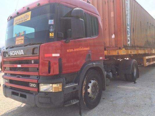 6 ล้อหัวลากสแกนเนีย 310 แรง สภาพพร้อมใช้งาน เอกสารอินวอย