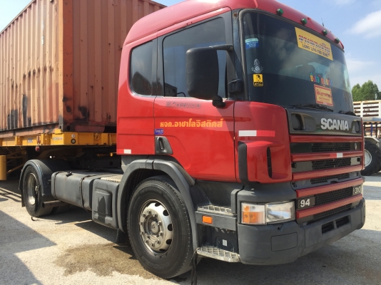 6 ล้อหัวลากสแกนเนีย 310 แรง สภาพพร้อมใช้งาน เอกสารอินวอย