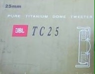 ลำโพงเสียงแหลม ไทเทเนียมโดม Coral TC25 ลำโพงเสียงแหลม ไทเทเนียมโดม Coral TC25