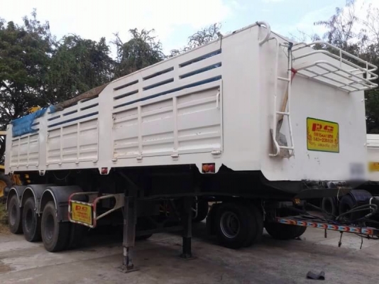 ขายหางเซมิดัมพ์ อู่ ป.รุ่งเรือง ขอนแก่น ยาว 9.20 เมตร 3 เพลา พร้อมใช้งาน ทะเบียนพร้อม