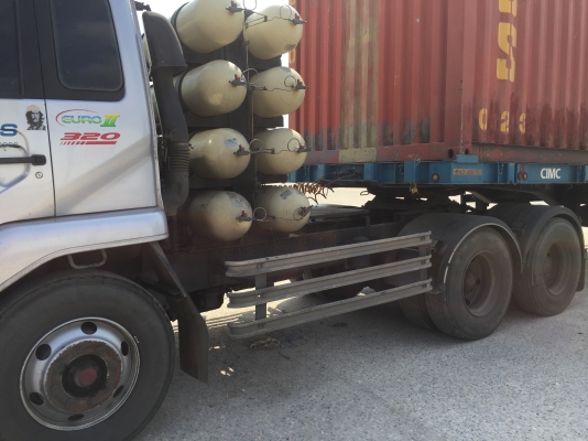 หัวพร้อมหางพร้อมตู้  นิสันCw454.320 แรง ก๊าซ NGV 100\%