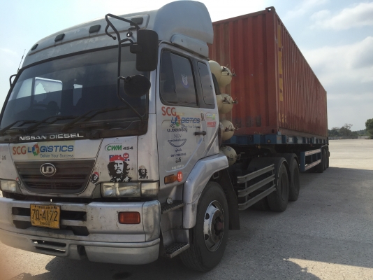 หัวพร้อมหางพร้อมตู้  นิสันCw454.320 แรง ก๊าซ NGV 100\%