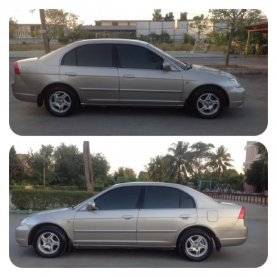 ซีวิคไดเมนชั่น เกียAUTO รถสวย พร้อมใช้ เอกสารพร้อมโอน