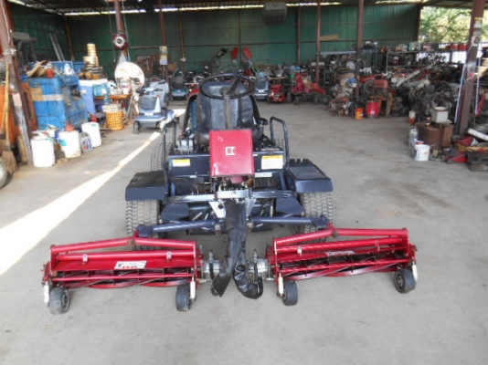 ขายรถตัดหญ้า BARONESS LM318 นั่งขับ ดีเชลพร้อมใช้งาน