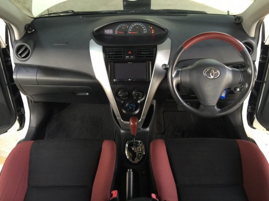 2011 TOYOTA SOLUNA, SOLUNA VIOS 1.5 E โฉม vios ปี07-13 สีขาว เกียร์ออโต้