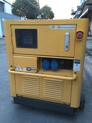 เครื่องปั่นไฟ ยี่ห้อ KIPOR รุ่น KDE12STA 8.5KVA.