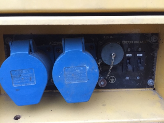 เครื่องปั่นไฟ ยี่ห้อ KIPOR รุ่น KDE12STA 8.5KVA.