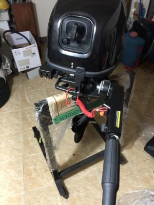 ปิดการขาย เครื่องเรือ YAMABISI 15HP 4 จังหวะ 4 Stoke ท่อนยาว สตาร์มือ สภาพ100\%