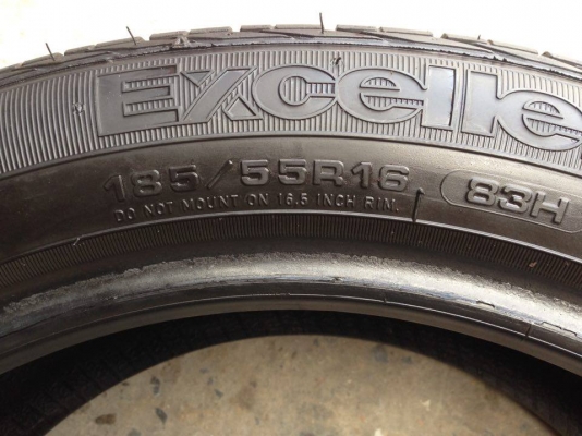 ยาง GOOD YEAR 185-55-16 ปี 13 3 เส้น ปี 12 1 เส้น ครบชุด 4 เส้น 2500 สภาพสวยๆดอกยางนิ่มๆไม่มีปะไม่บวมเอาไปวิ่งกันยาวๆราคาเบาๆค่ะ