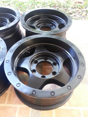 ล้อ off road Made in Japan ขอบ15 สภาพดี ไม่มีซ่อม ราคาไม่แพง