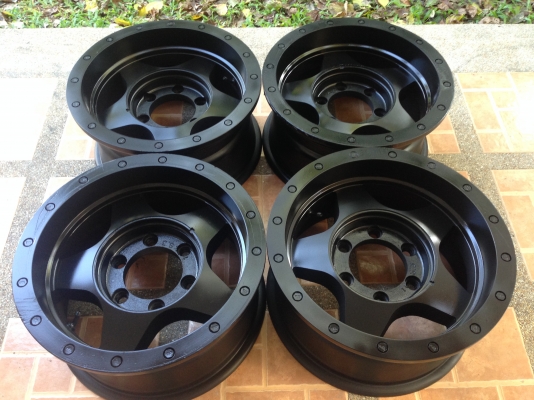 ล้อ off road Made in Japan ขอบ15 สภาพดี ไม่มีซ่อม ราคาไม่แพง