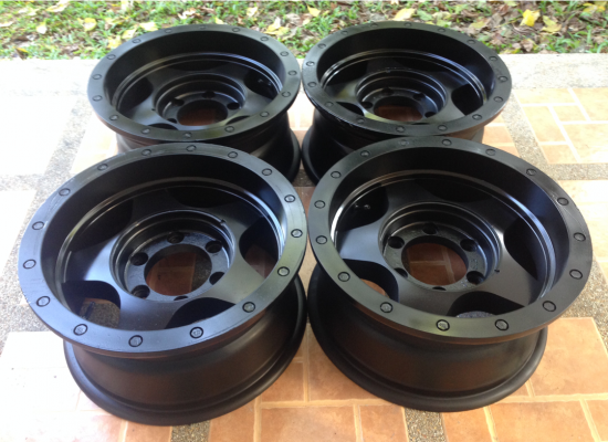 ล้อ off road Made in Japan ขอบ15 สภาพดี ไม่มีซ่อม ราคาไม่แพง