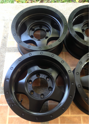 ล้อ off road Made in Japan ขอบ15 สภาพดี ไม่มีซ่อม ราคาไม่แพง