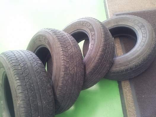 ขายยาง Dunlop AT 20 245 70 16 ปี 14