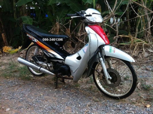 เวฟ100   ปี47  มีทะเบียนและชุดโอน ึ7500