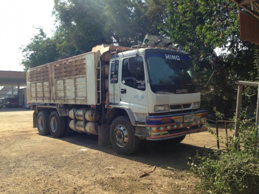 ขายรถบรรทุก ISUZU เครื่อง 270 แรง ปี 47 ติดแก๊ส NGV ยางดี ทะเบียนพร้อม