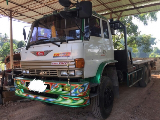ขาย 735,000 รถเทนเลอร์สิบล้อ HINO  227 เครื่อง M 10 U240 แรง2 เพลารถสวยพร้อมใช้เอกสารพร้อมโอน 090-772-3710 090-772-3708