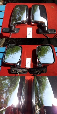 กระจกมองข้างโครเมี่ยมปรับพับไฟฟ้า Move ใส่ HERO Mu ม้ากระโดด