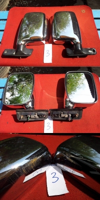 กระจกมองข้างโครเมี่ยมปรับพับไฟฟ้า Move ใส่ HERO Mu ม้ากระโดด