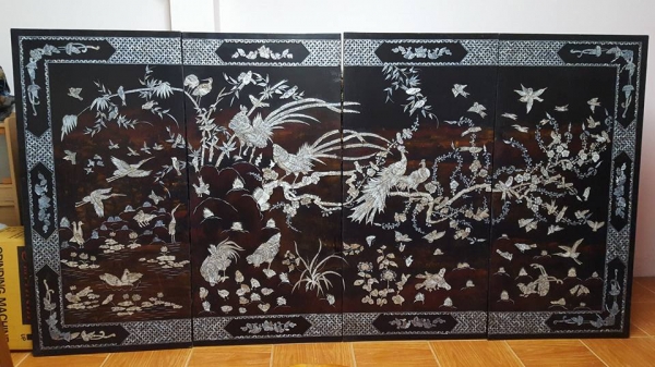 ขายแผ่นไม้ประดับมุก