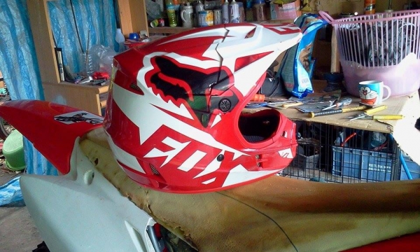 ขายหมวก fox v1  ไซร์ s 2900 พร้อมส่ง