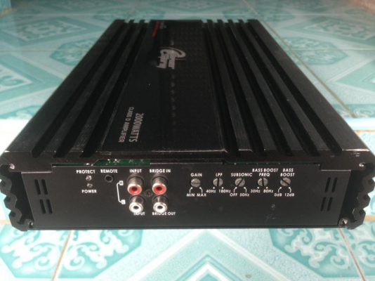 แอมป์คลาสดี POWER STROM 2000W มือสองสภาพสวย ใช้งานปกติ เบสดีเป็นลูก ขับซับ10&quot;-12&quot;หล่อได้ ขาย 2650 บาท สนใจ0892425454 อยู่สระบุรี