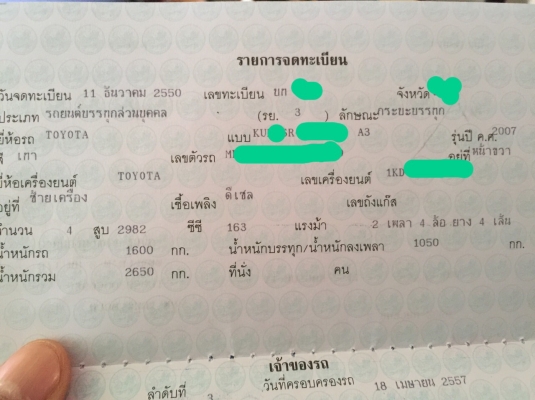 ขายรถTOYOTA VIGO แค้ป 3000cc. อุบัติเหตุ ปี 2007 ขายรถTOYOTA VIGO แค้ป 3000cc. อุบัติเหตุ ปี 2007