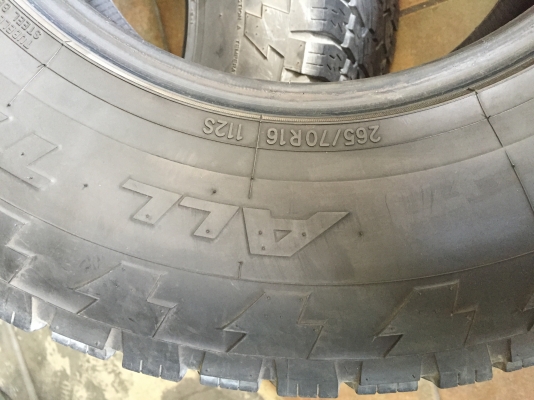 ขายยาง NITTO All-Terrain 265/70/16 ปี13 ขายยาง NITTO All-Terrain 265/70/16 ปี13