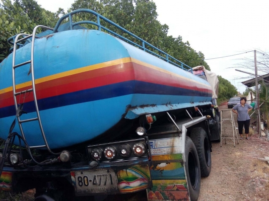 ขาย 870,000รถน้ำสิบล้อพ่วงแม่+ลูกHINO  F18เครื่องHO7D 195แรง 2เพลาหัวสิงไฮเทครถสวยพร้อมใช้เอกสารพร้อมโอน 090-772-3710 090-772-3708