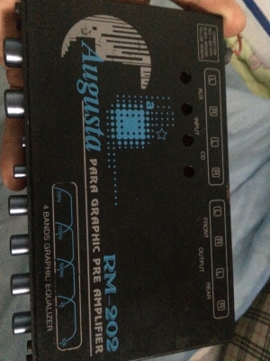 ปรี Augasta RM-202 4แบน USA มือ2